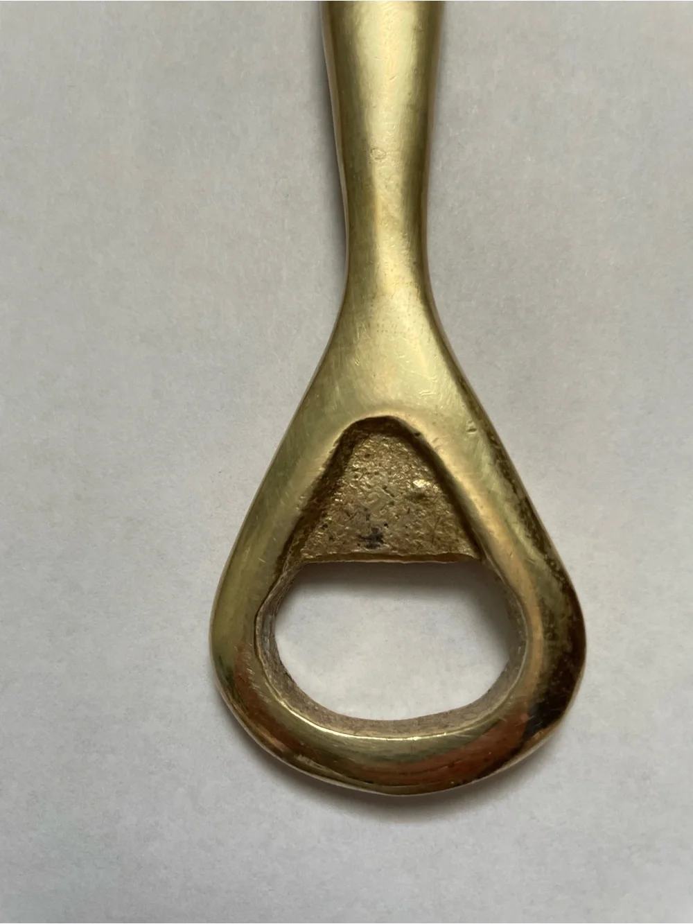 Vintage Brass Hammer Bottle Opener - Mid-century Modern